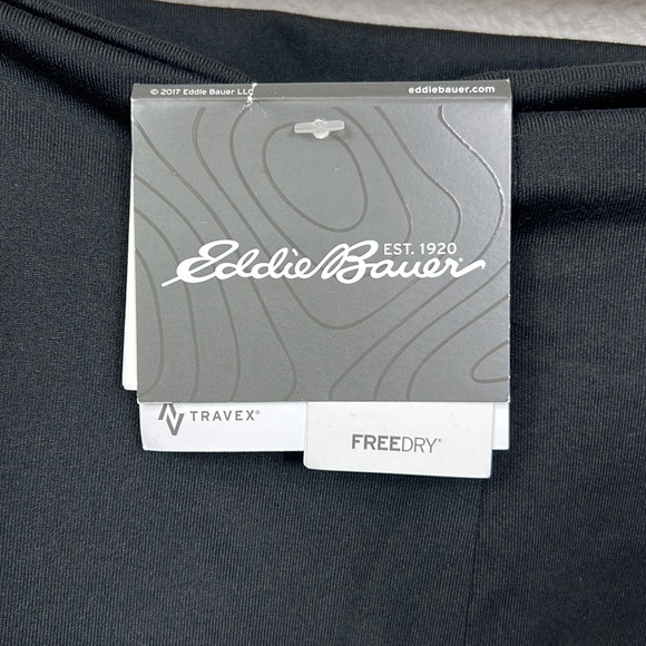 NWT Eddie Bauer Aster Hiking Travel Pant Moisture Wicking UPF XS High Waist - Picture 6 of 12